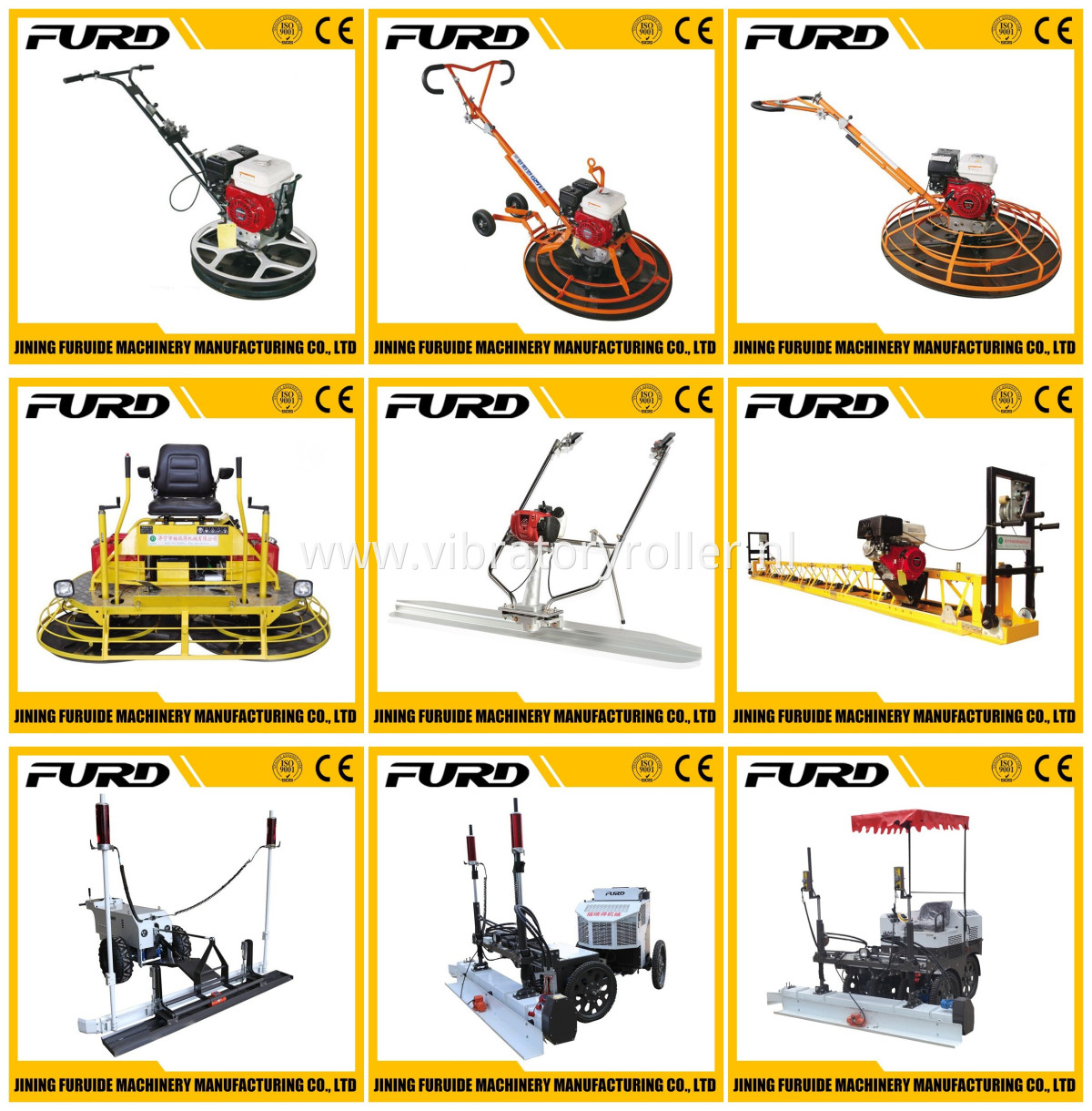 FURD concrete machines